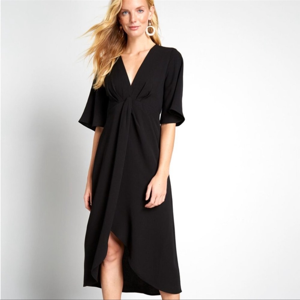 ModCloth This Means Bliss black dress